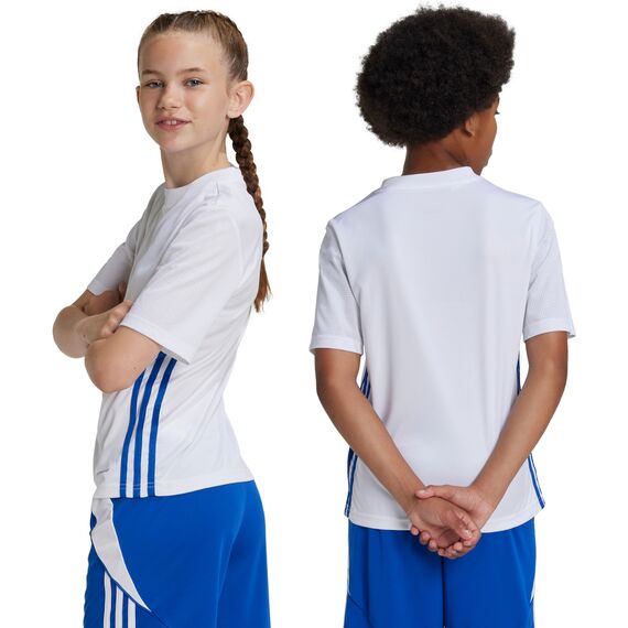 ADIDAS t-shirt chłopięcy treningowy koszulka do ćwiczeń Aeroready JJ1154 biała, Kolor: biały, Waga: 0.2, Rozmiar: 176, 4 zdjęcie
