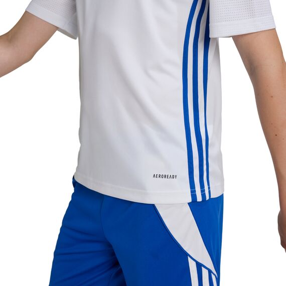 ADIDAS t-shirt chłopięcy treningowy koszulka do ćwiczeń Aeroready JJ1154 biała, Kolor: biały, Waga: 0.2, Rozmiar: 152, 7 zdjęcie