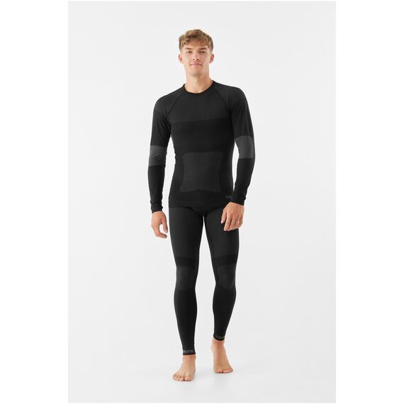 VIKING DANTE odzież termoaktywna męska spodnie i bluza czarna, Kolor: czarny, Waga: 0.3, Rozmiar: XL, 7 zdjęcie