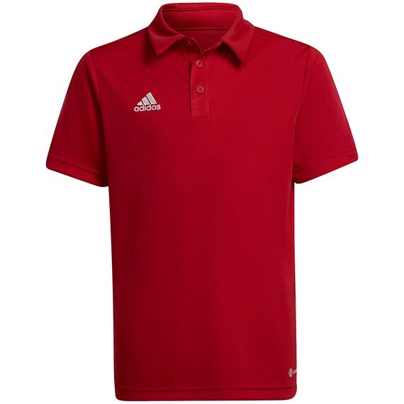 ADIDAS koszulka polo chłopięca bawełniana H57495 czerwona