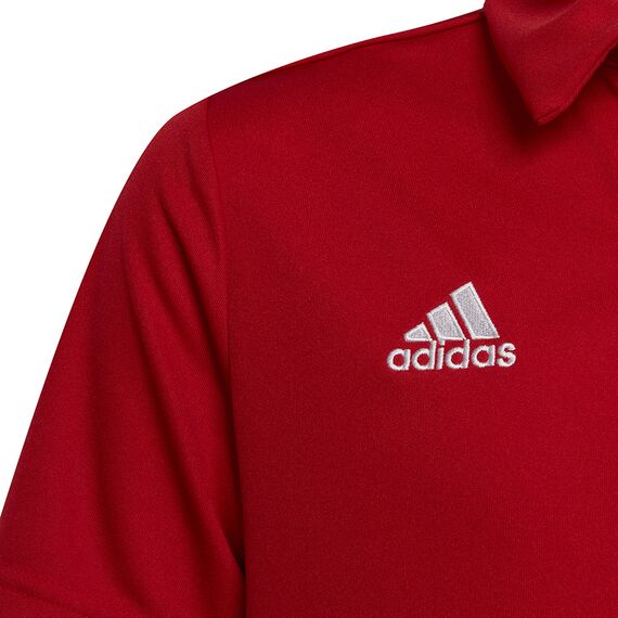 ADIDAS koszulka polo chłopięca bawełniana H57495 czerwona, Kolor: czerwony, Waga: 0.2, Rozmiar: 128, 3 zdjęcie