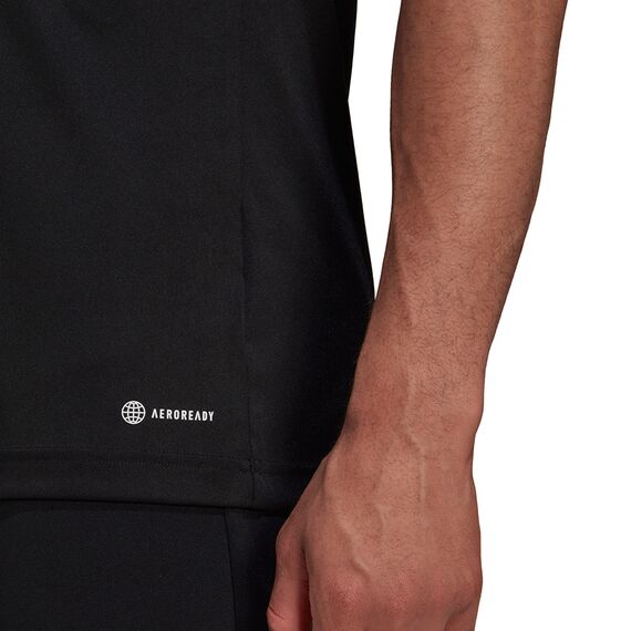 ADIDAS koszulka męska treningowa t-shirt sportowy HE1573 czarna, Kolor: czarny, Waga: 0.2, Rozmiar: M, 7 zdjęcie