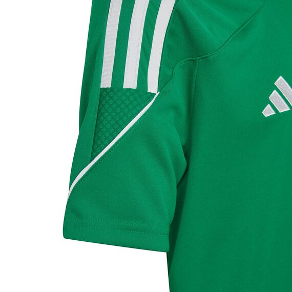 ADIDAS koszulka sportowa dla chłopcow t-shirt treningowy IC7483 zielona, Kolor: zielony, Waga: 0.2, Rozmiar: 140, 3 zdjęcie