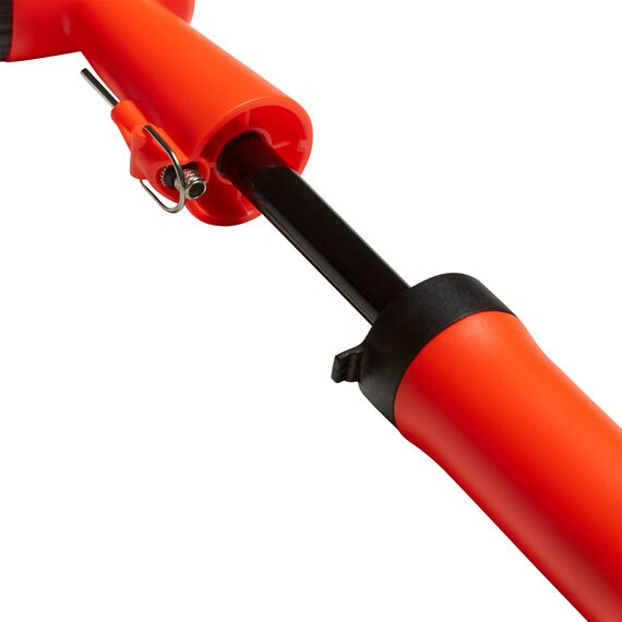 ADIDAS pompka piłkarska z wężykiem i igłą CZ9556 pomarańczowa, 4 zdjęcie