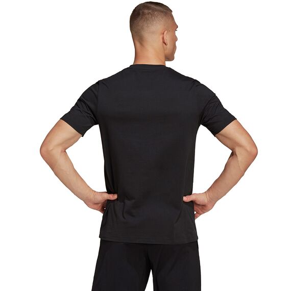 ADIDAS koszulka męska treningowa t-shirt sportowy Entrada czarna, Kolor: czarny, Waga: 0.2, Rozmiar: L, 2 zdjęcie