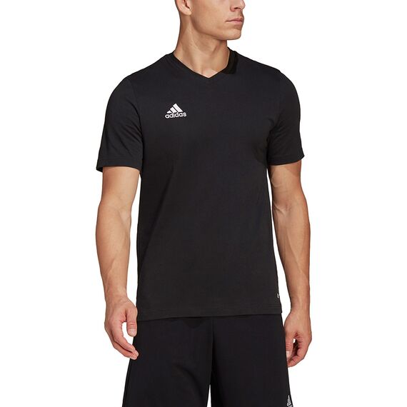 ADIDAS koszulka męska treningowa t-shirt sportowy Entrada czarna, Kolor: czarny, Waga: 0.2, Rozmiar: S, 4 zdjęcie