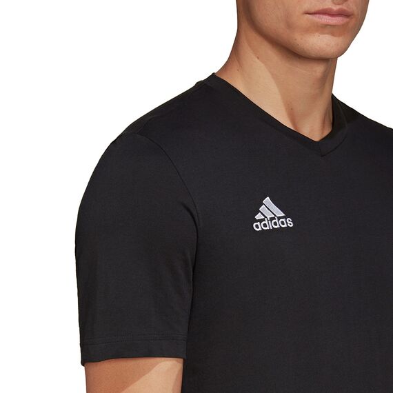 ADIDAS koszulka męska treningowa t-shirt sportowy Entrada czarna, Kolor: czarny, Waga: 0.2, Rozmiar: S, 7 zdjęcie