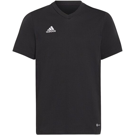 ADIDAS koszulka treningowa chłopięca t-shirt do ćwiczeń Entrada HC0447 biała, Kolor: czarny, Waga: 0.2, Rozmiar: 140