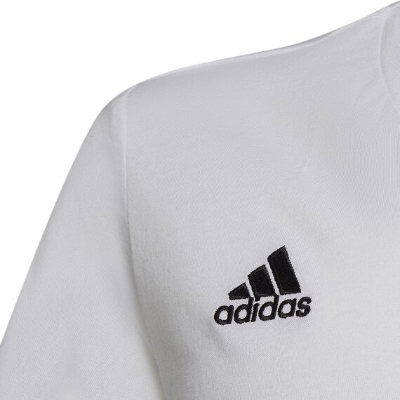 ADIDAS koszulka treningowa chłopięca t-shirt do ćwiczeń Entrada HC0447 biała, Kolor: biały, Waga: 0.2, Rozmiar: 164, 4 zdjęcie