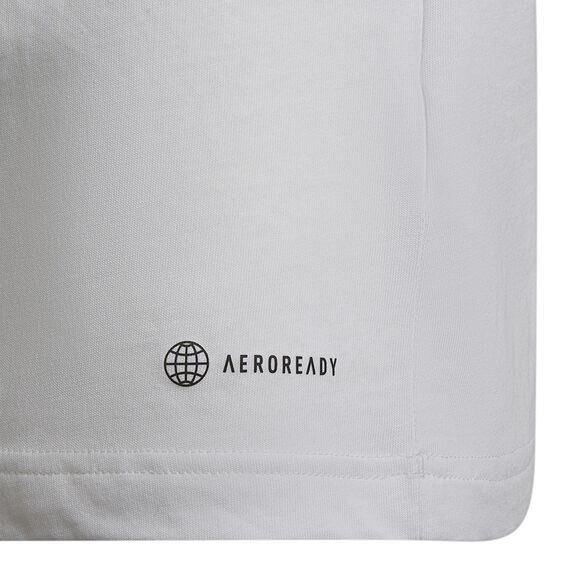 ADIDAS koszulka treningowa chłopięca t-shirt do ćwiczeń Entrada HC0447 biała, Kolor: biały, Waga: 0.2, Rozmiar: 164, 5 zdjęcie