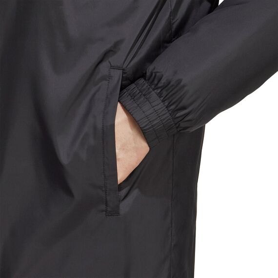 ADIDAS kurtka męska długa z kaputrem sportowa Entrada IB6076 czarna, Kolor: czarny, Waga: 0.2, Rozmiar: S, 6 zdjęcie