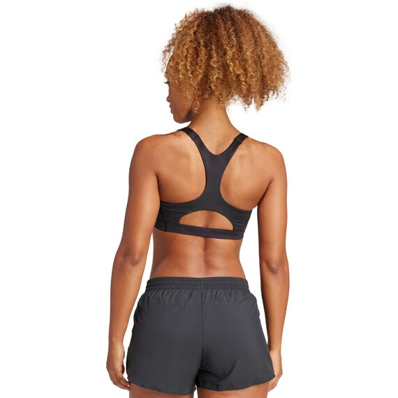 ADIDAS biustonosz sportowy damski treningowy ADIZERO IT6708 czarny, Kolor: czarny, Waga: 0.2, Rozmiar: SAB, 4 zdjęcie