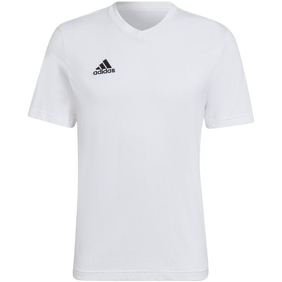 ADIDAS t-shirt męski treningowy koszulka sportowa Entrada HC0452 biała, Kolor: biały, Waga: 0.2, Rozmiar: S