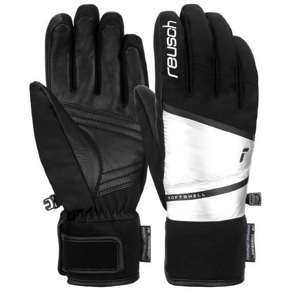 REUSCH TESSA rękawice narciarskie damskie STORMBLOXX czarne, Kolor: czarny, Waga: 0.3, Rozmiar: 7,5