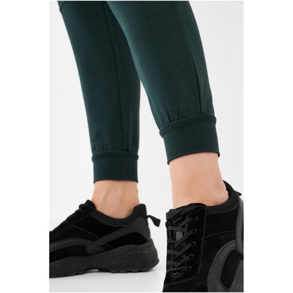 VIKING HAZEN spodnie turystyczne damskie dresowe bambusowe zielone, Kolor: zielony, Waga: 0.3, Rozmiar: S, 6 zdjęcie