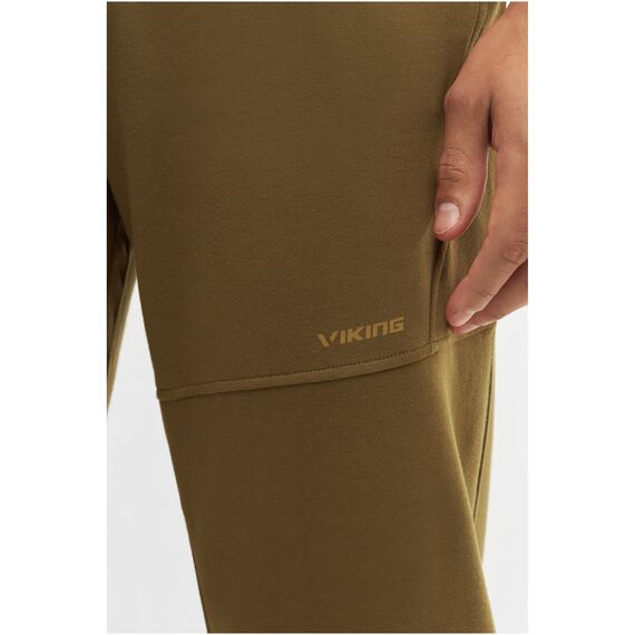 VIKING HAZEN spodnie turystyczne damskie męskie bambusowe czarne, Kolor: zielony, Waga: 0.3, Rozmiar: M, 6 zdjęcie