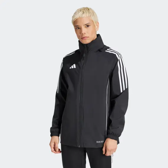 ADIDAS kurtka damska przeciwdeszczowa treningowa IP6668 czarna, Kolor: czarny, Waga: 0.2, Rozmiar: 2XL, 8 zdjęcie