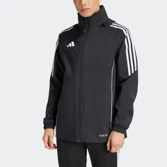 ADIDAS kurtka damska przeciwdeszczowa treningowa IP6668 czarna, Kolor: czarny, Waga: 0.2, Rozmiar: XL, 7 zdjęcie