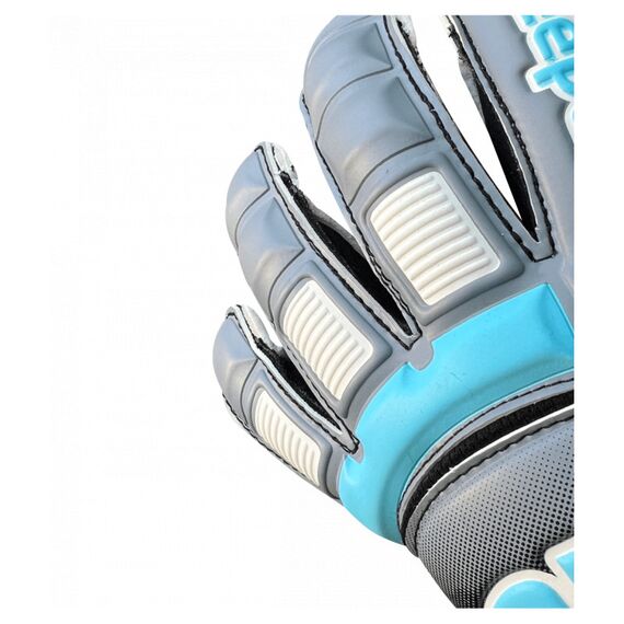 4KEEPERS rękawice bramkarskie treningowe dla dzieci CHAMP JUNIOR VI HB 2.0 szare, Kolor: szary, Waga: 0.2, Rozmiar: 5, 2 zdjęcie