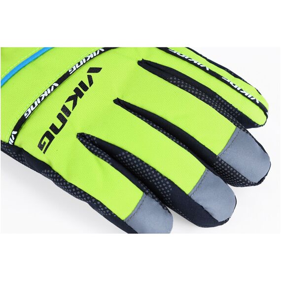 VIKING MATE SKI rękawiczki zimowe dla dzieci narciarskie zielone, Kolor: zielony, Waga: 0.2, Rozmiar: 5, 4 zdjęcie