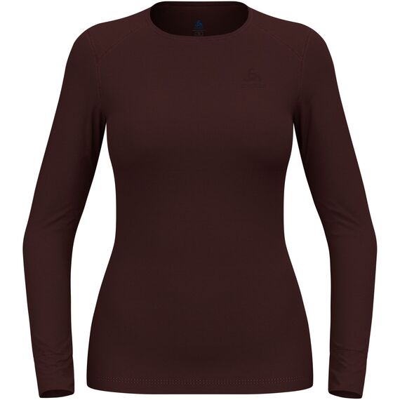 ODLO koszulka termoaktywna damska z długim rękawem brązowa, Kolor: brązowy, Waga: 0.2, Rozmiar: L, 3 zdjęcie