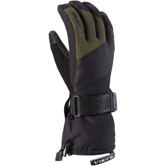 VIKING ELTORO rękawice snowboardowe męskie z Aqua Thermo Tex czarne, Kolor: czarny, Waga: 0.2, Rozmiar: 9