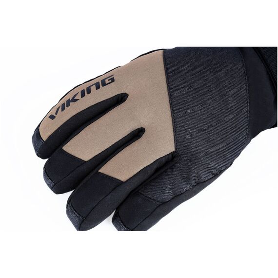 VIKING ELTORO rękawice snowboardowe męskie z Aqua Thermo Tex czarne, Kolor: czarny, Waga: 0.2, Rozmiar: 9, 2 zdjęcie