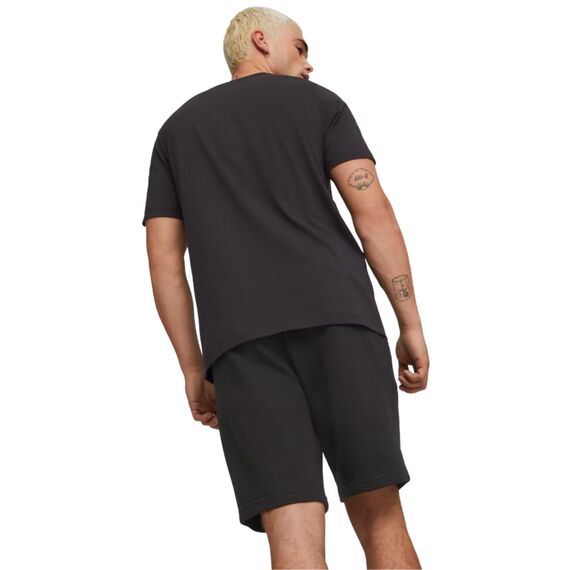 PUMA koszulka męska t-shirt bawełniany ESS+ 2 Col Logo Tee czarno/biała, Kolor: czarny/biały, Waga: 0.2, Rozmiar: M, 3 zdjęcie