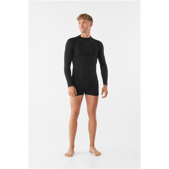 VIKING EIGER odzież termiczna męska komplet bluzka i spodnie czarne, Kolor: czarny, Waga: 0.2, Rozmiar: M, 2 zdjęcie