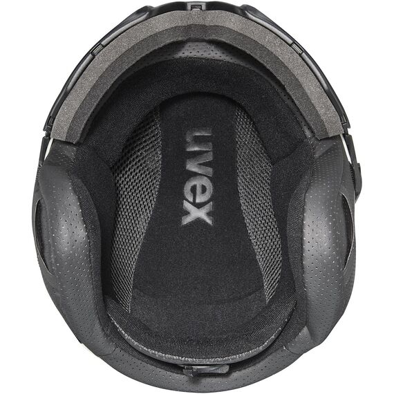 UVEX INSTINCT VISOR kask narciarski hardshell z goglami zielony, Kolor: zielony, Waga: 1, Rozmiar: 60-62, 4 zdjęcie