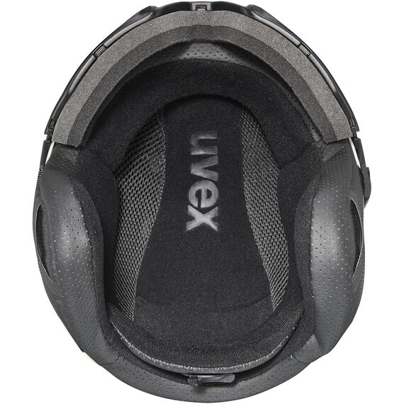 UVEX INSTINCT VISOR kask narciarski hardshell z goglami zielony, Kolor: zielony, Waga: 1, Rozmiar: 53-56, 4 zdjęcie