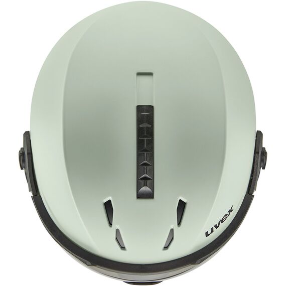 UVEX INSTINCT VISOR kask narciarski hardshell z goglami zielony, Kolor: zielony, Waga: 1, Rozmiar: 59-61, 3 zdjęcie