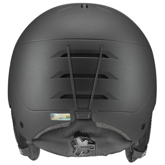 UVEX Kask narciarski hardshell z regulacją Wanted szary, Kolor: czarny, Rozmiar: 58-61, 2 zdjęcie