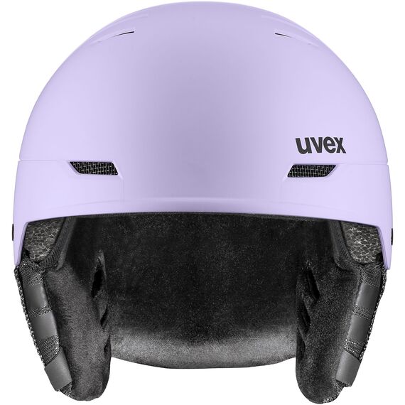 UVEX Kask narciarski hardshell z regulacją Wanted szary, Kolor: fioletowy, Rozmiar: 58-61, 3 zdjęcie