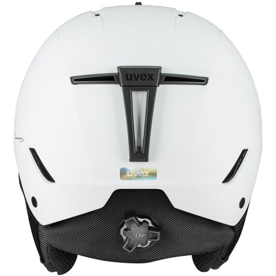 UVEX STANCE kask narciarski hardshell z regulacją biały, Kolor: biały, Rozmiar: 54-58, 4 zdjęcie