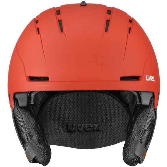 UVEX STANCE kask narciarski hardshell z regulacją czerwony, Kolor: czerwony, Rozmiar: 58-62, 4 zdjęcie