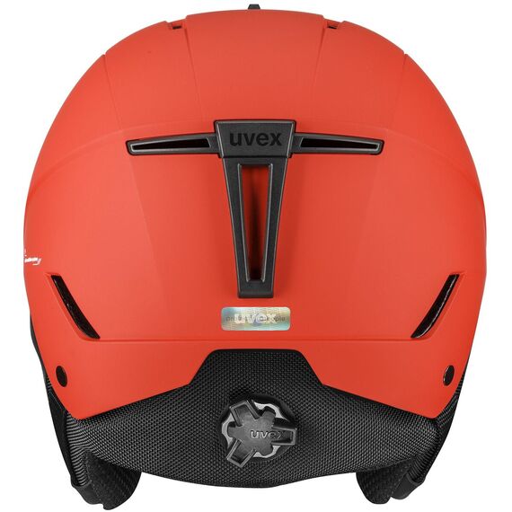 UVEX STANCE kask narciarski hardshell z regulacją czerwony, Kolor: czerwony, Rozmiar: 58-62, 3 zdjęcie