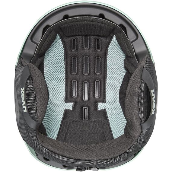 UVEX STANCE kask narciarski hardshell z regulacją zielony, Kolor: zielony, Rozmiar: 58-62, 4 zdjęcie