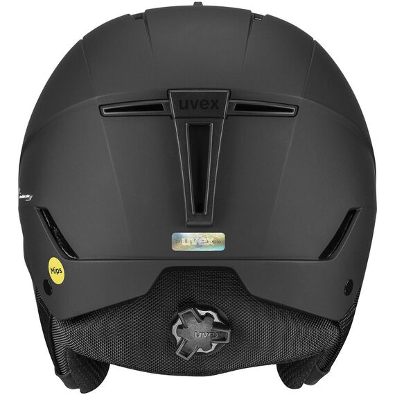 UVEX kask narciarski z technologią hardshell z MIPS Stance czarny, Kolor: czarny, Rozmiar: 51-55, 2 zdjęcie