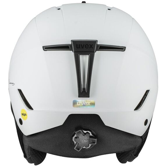 UVEX kask narciarski z technologia hardshell z MIPS Stance biały, Kolor: biały, Rozmiar: 54-58, 3 zdjęcie