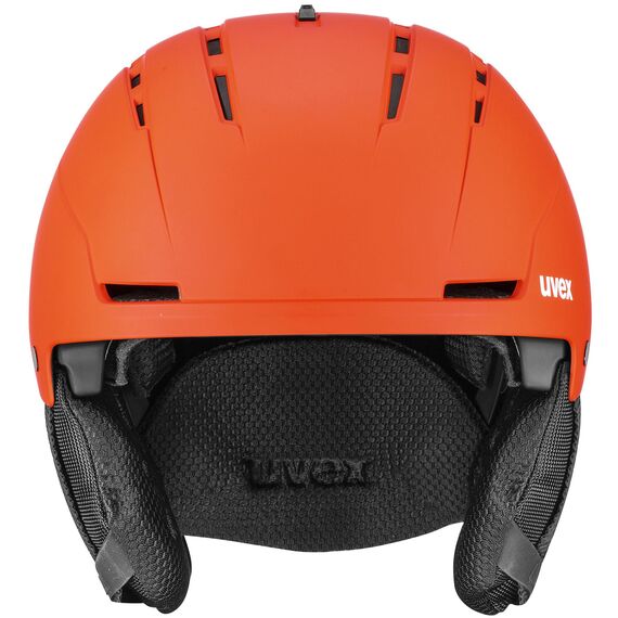 UVEX kask narciarski z technologią hardshell z MIPS Stance czerwony, Kolor: czerwony, Rozmiar: 54-58, 4 zdjęcie