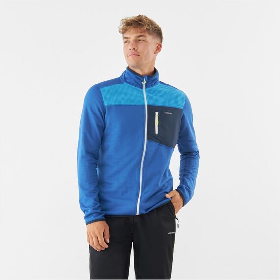 VIKING MIDLAND Bluza turystyczna męska elastyczna niebieska, Kolor: niebieski, Waga: 0.2, Rozmiar: L, 2 zdjęcie