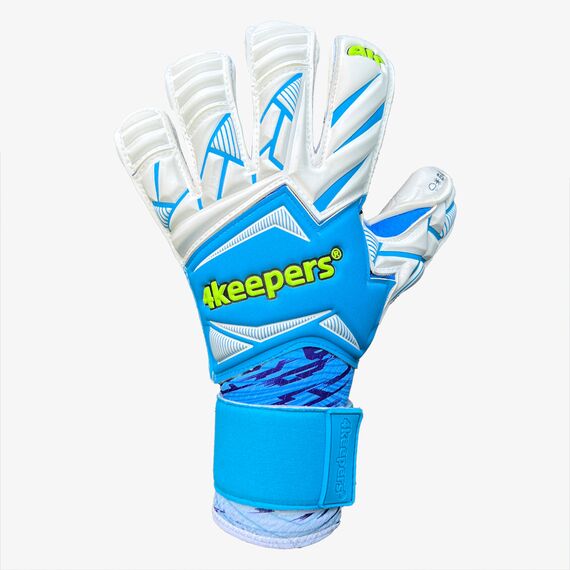 4KEEPERS rękawice bramkarskie meczowe i treningowe FORCE V1.25 FURY RF2G niebieskie, Waga: 0.2, Rozmiar: 8, 5 zdjęcie