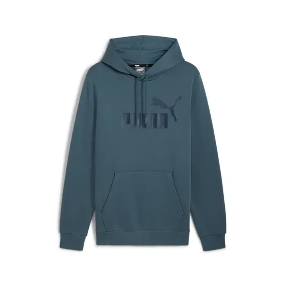 PUMA bluza męska z kapturem bawełniana ESS Big Logo Hoodie szara, Kolor: szary, Waga: 0.4, Rozmiar: L
