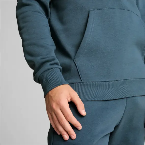 PUMA bluza męska z kapturem bawełniana ESS Big Logo Hoodie szara, Kolor: szary, Waga: 0.4, Rozmiar: S, 7 zdjęcie