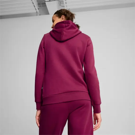 PUMA bluza damska bawełniana z kaputrem ESS Logo Hoodie FL różowa, Kolor: różowy, Waga: 0.4, Rozmiar: L, 6 zdjęcie