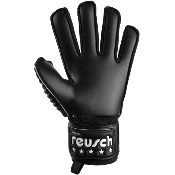 Rękawice bramkarskie dziecięce REUSCH Legacy Arrow Silver Junior czarne, Kolor: czarny, Rozmiar: 7.5, 2 zdjęcie
