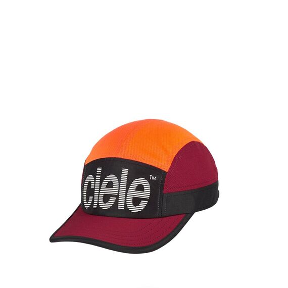 Ciele Athletics Czapka biegowa z daszkiem - GOCAP SC STANDARD STRIPE RED ROCKS