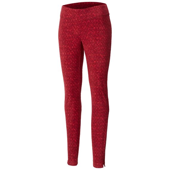 Columbia Legginsy polarowe damskie Glacial Fleece - Rich Wine r. M