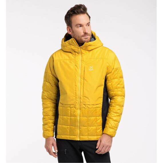 Haglöfs Kurtka hybrydowa męska Nordic Mimic Hood Men zółta r. L